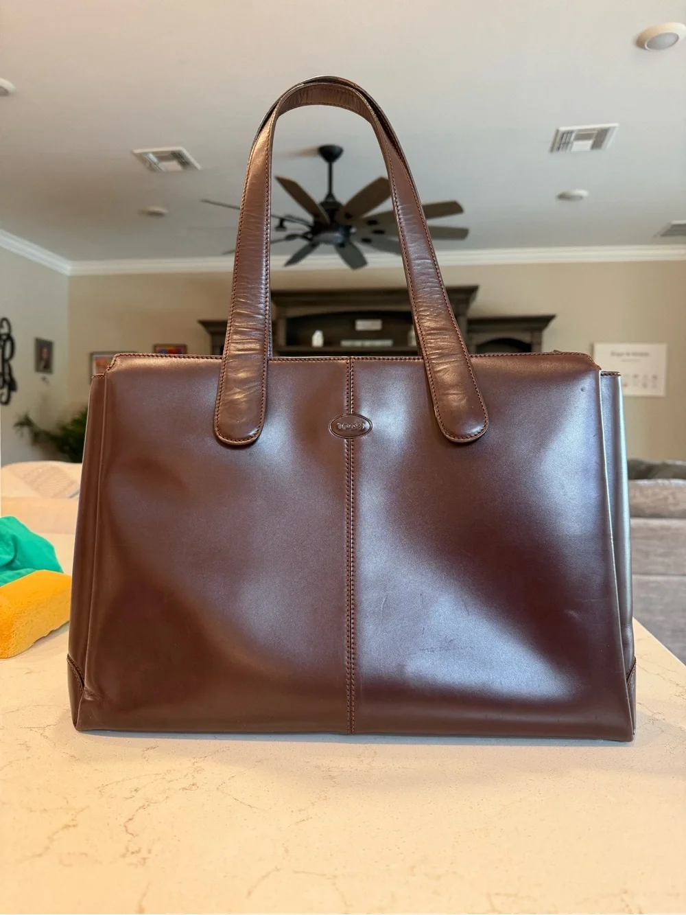 Tod’s Leather Tote Bag - Brown